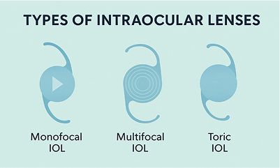 Monofocal vs. Multifocal vs. Toric IOLs: Which Lens Fits Which Patient?